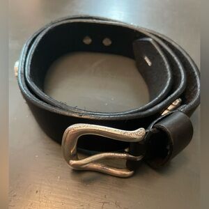 Oregon State OSU Men's Black Leather Beavers Belt size 30